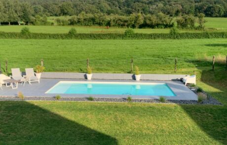 Piscine extérieure à Theux