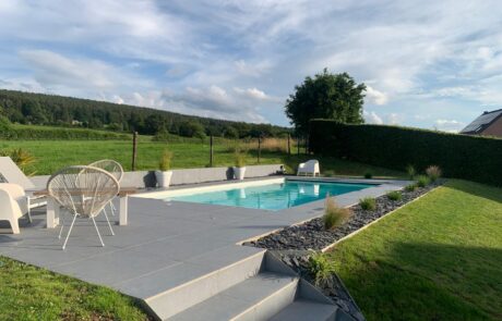 Piscine extérieure à Theux