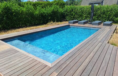 Piscine extérieure à Heusy